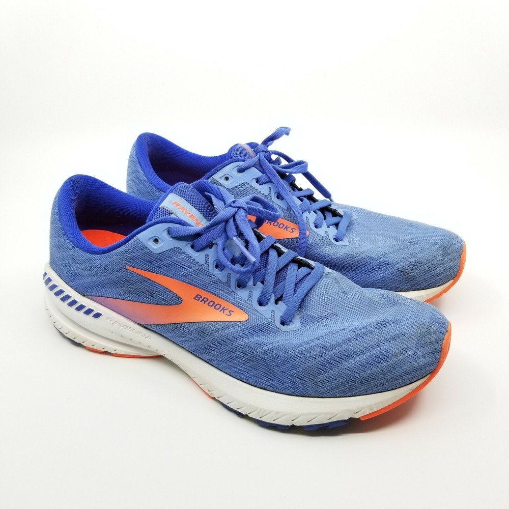 Brooks Ravenna 11 Womens 9.5 Blue Coral Running Shoes Athletic Sneakers